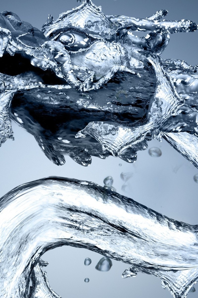 Дракон из воды