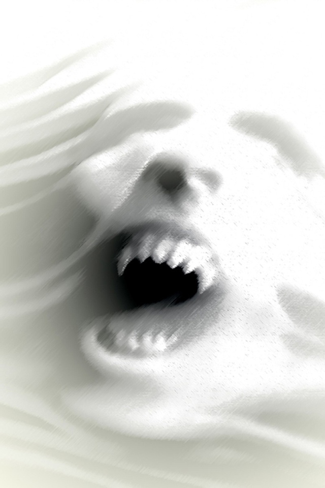 Лицо белого призрака