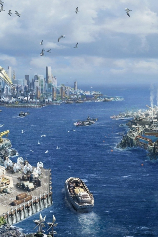 Заводы в городе будущего