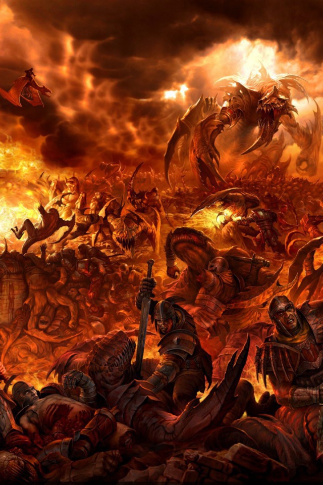 Огненная битва фентези