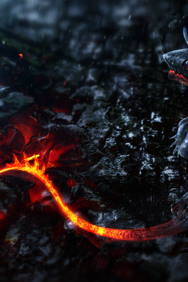 Огненный зверек выбрался из ада