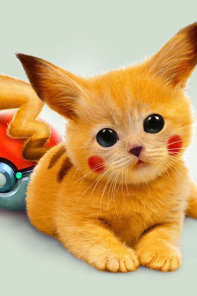 Пушистый покемон Пикачу