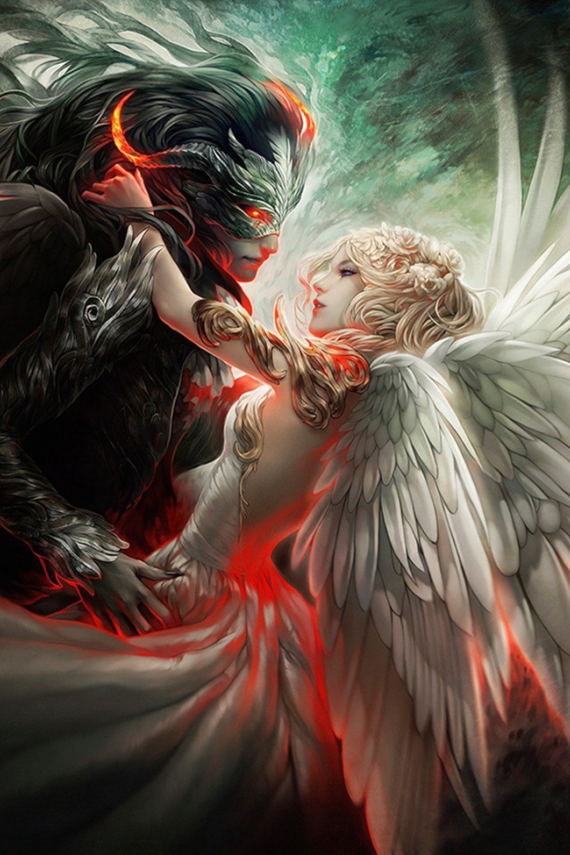Объятия ангела и демона