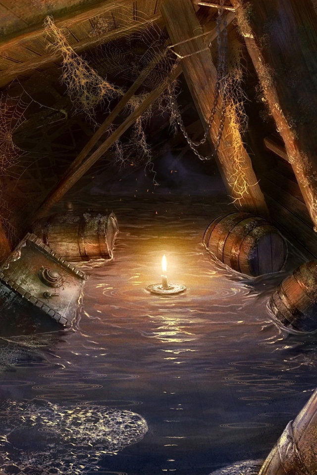 В трюме затопленного корабля