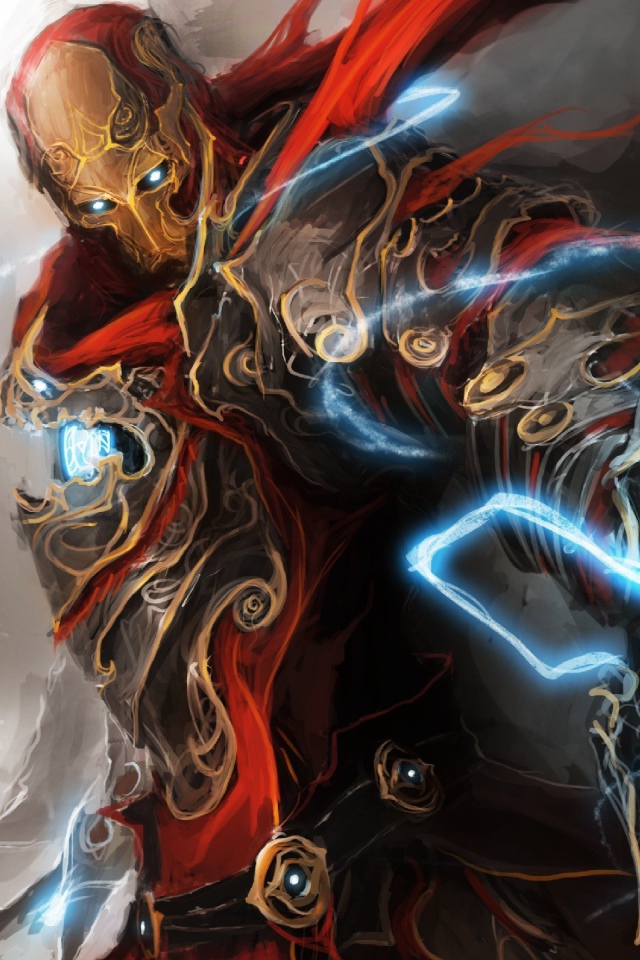 Железный человек в Мстителях,  фэнтези арт