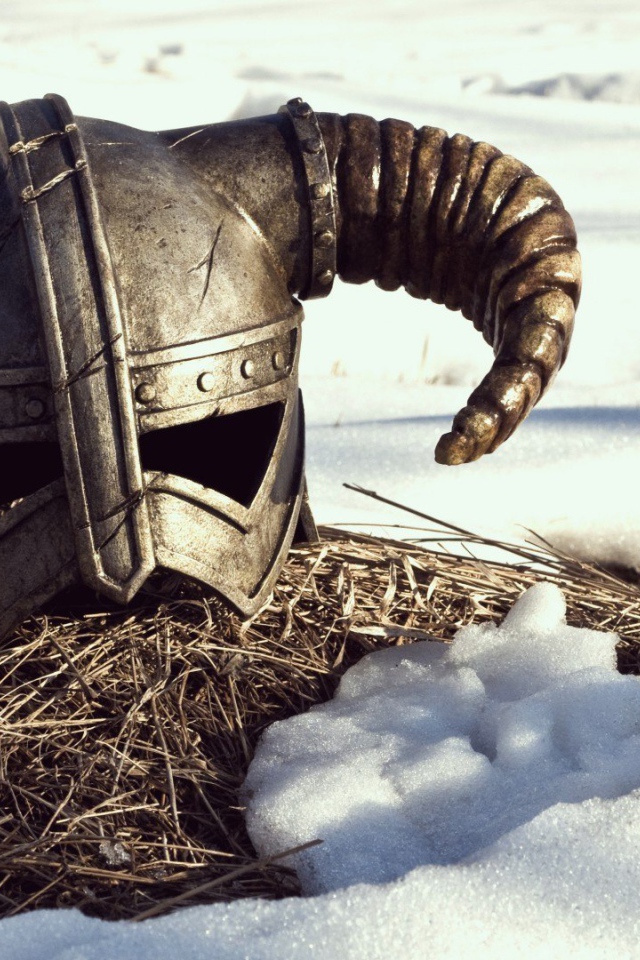 Железный шлем викинга