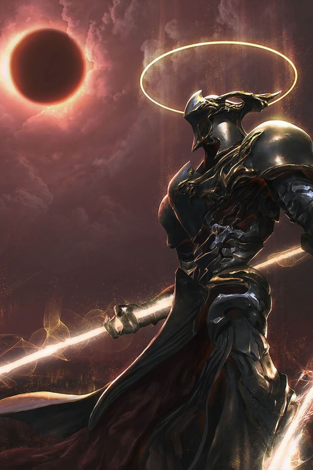 Рыцарь преисподней во время затмения