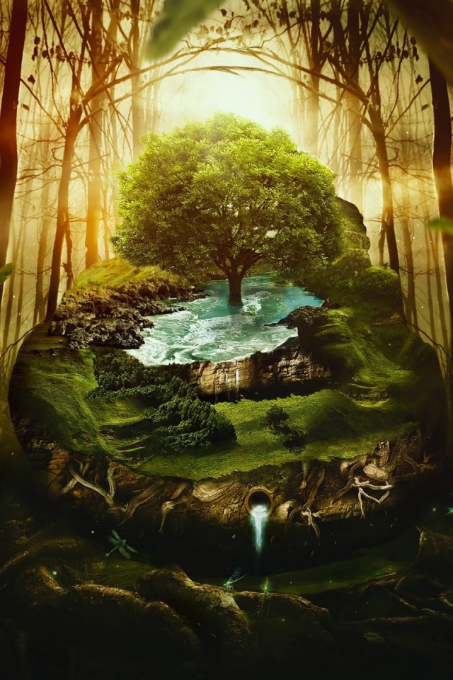 Затерянный мир в джунглях