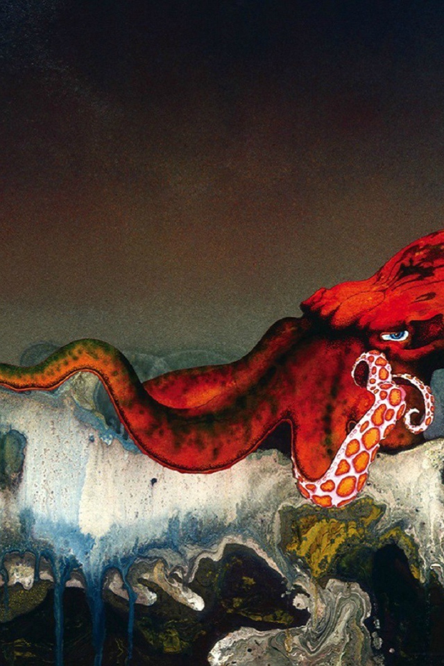 Владыка морей красный осьминог