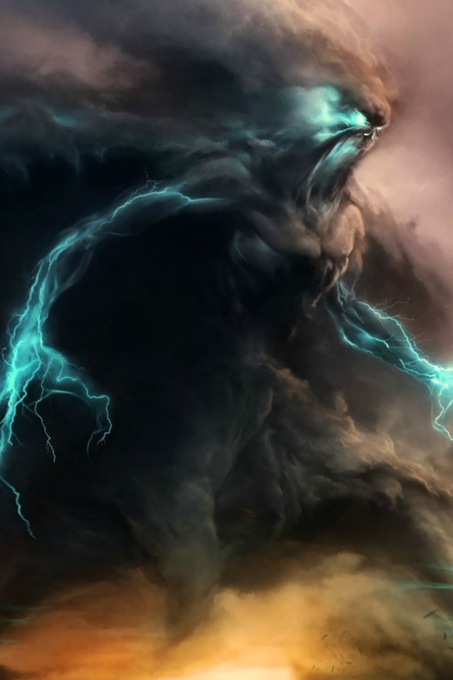 Монстр из дыма и молний