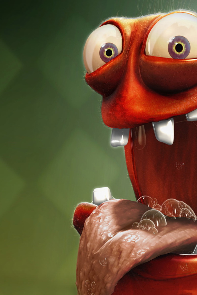 Чудовище с пеной на языке