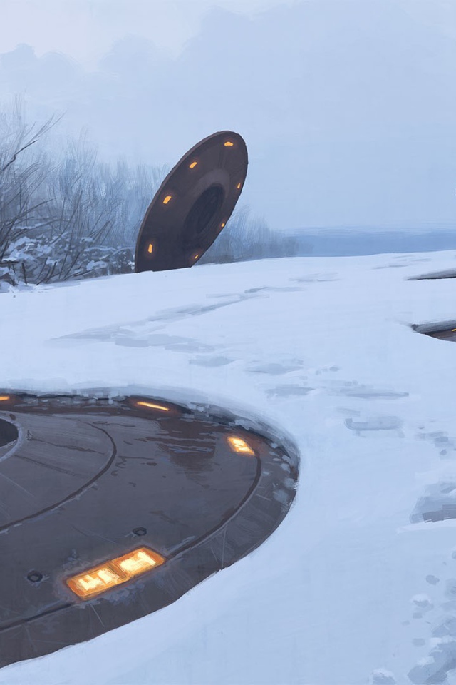 Открытые люки пусковых шахт для ракет