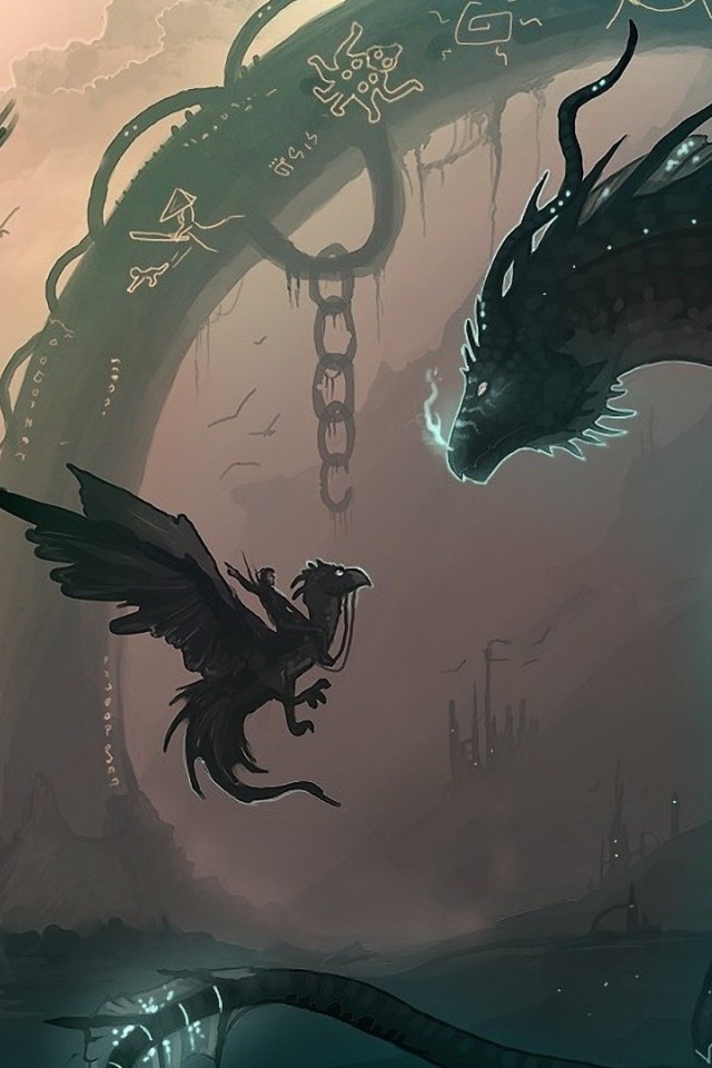 Всадник на маленьком драконе