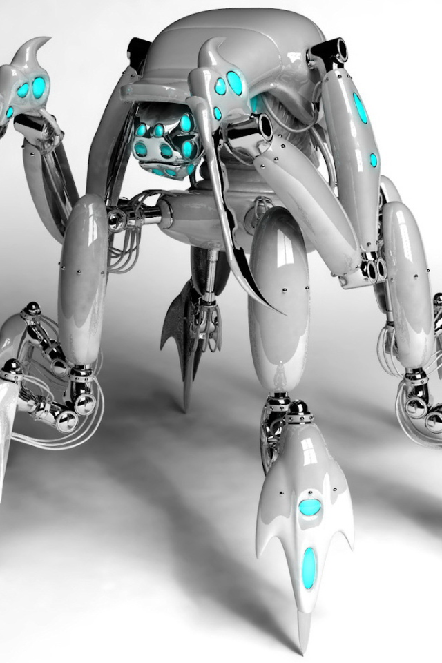 Робот убийца с ножами
