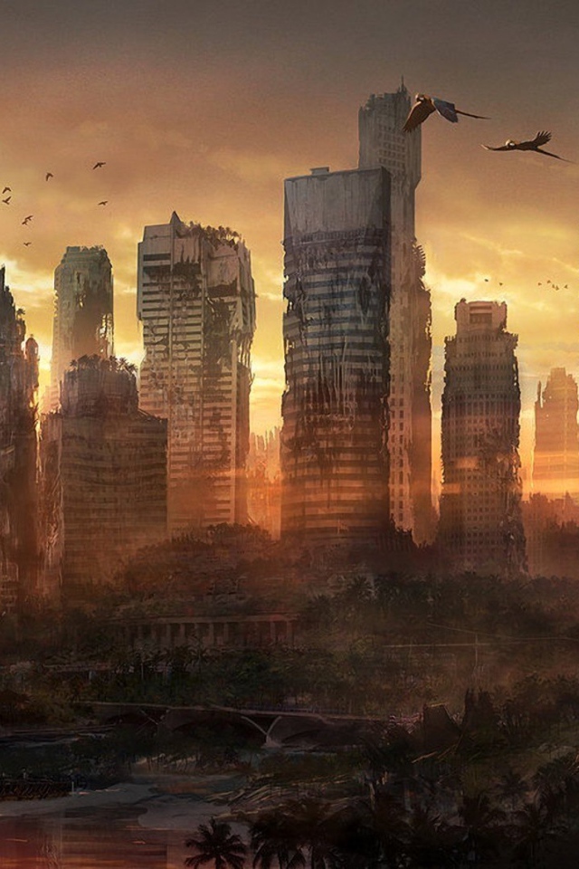 Руины Сингапура, постапокалипсис