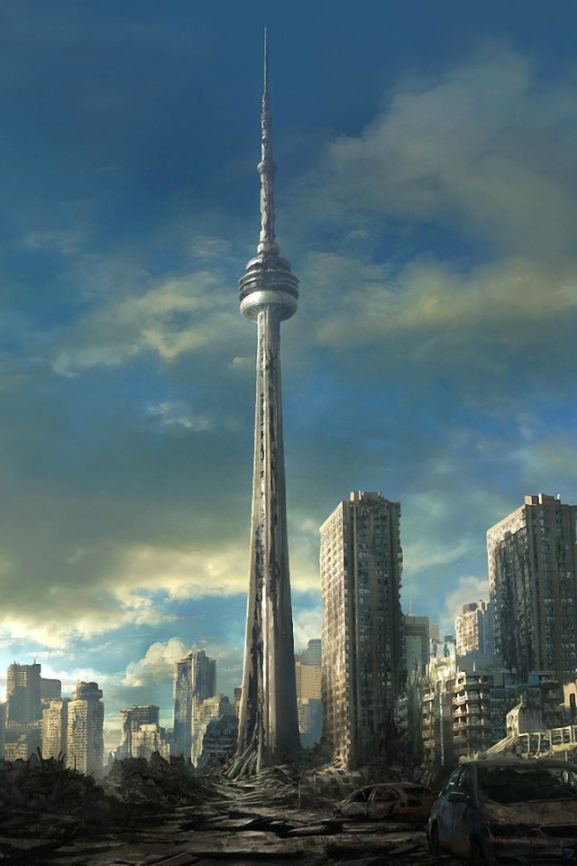 Руины Торонто, постапокалипсис