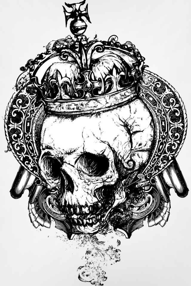 Череп в царской короне