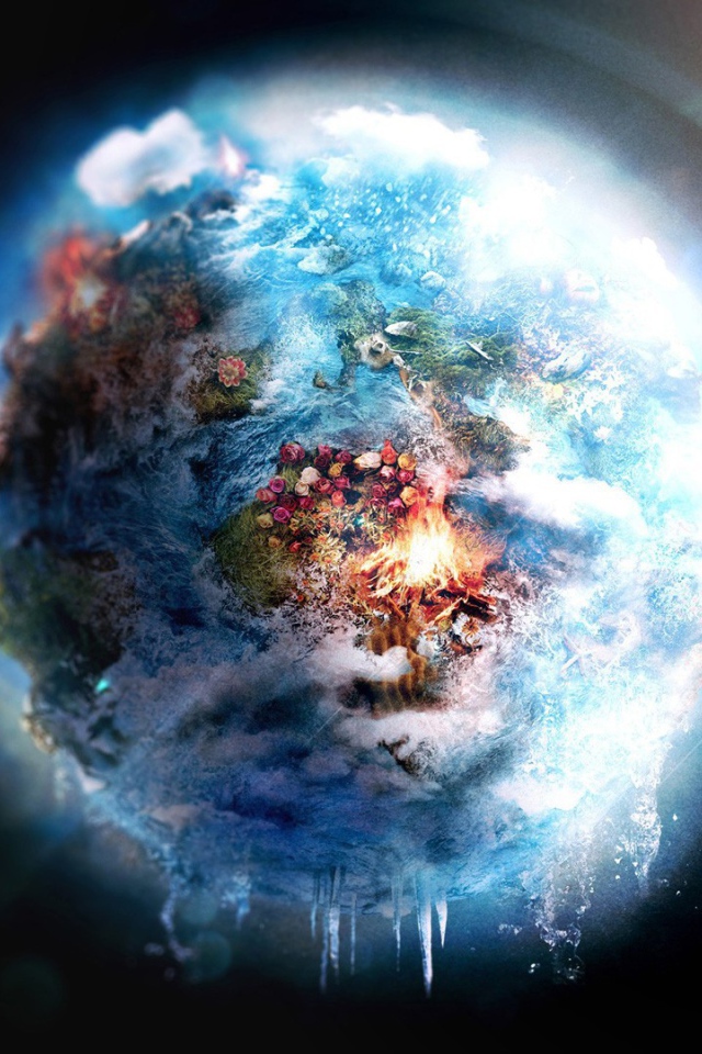 Маленькая планета полная жизни