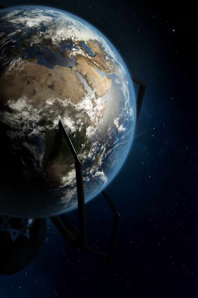 Паук охватил планету Земля