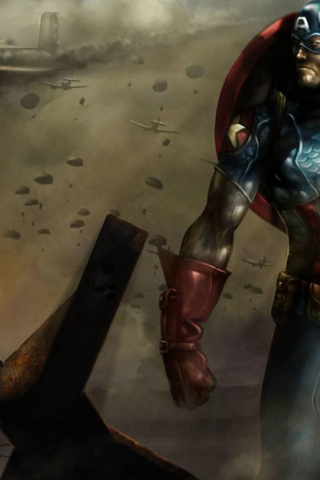 Супергерой Капитан Америка, студия Марвел