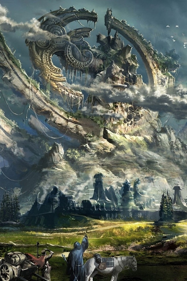 Храм в Атлантиде