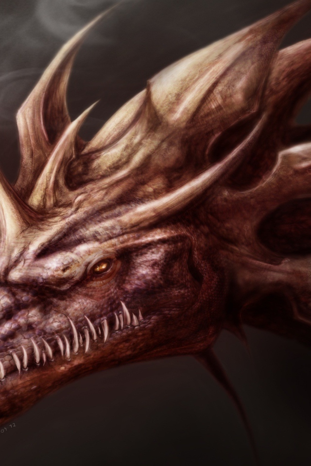 Дым из ноздрей дракона