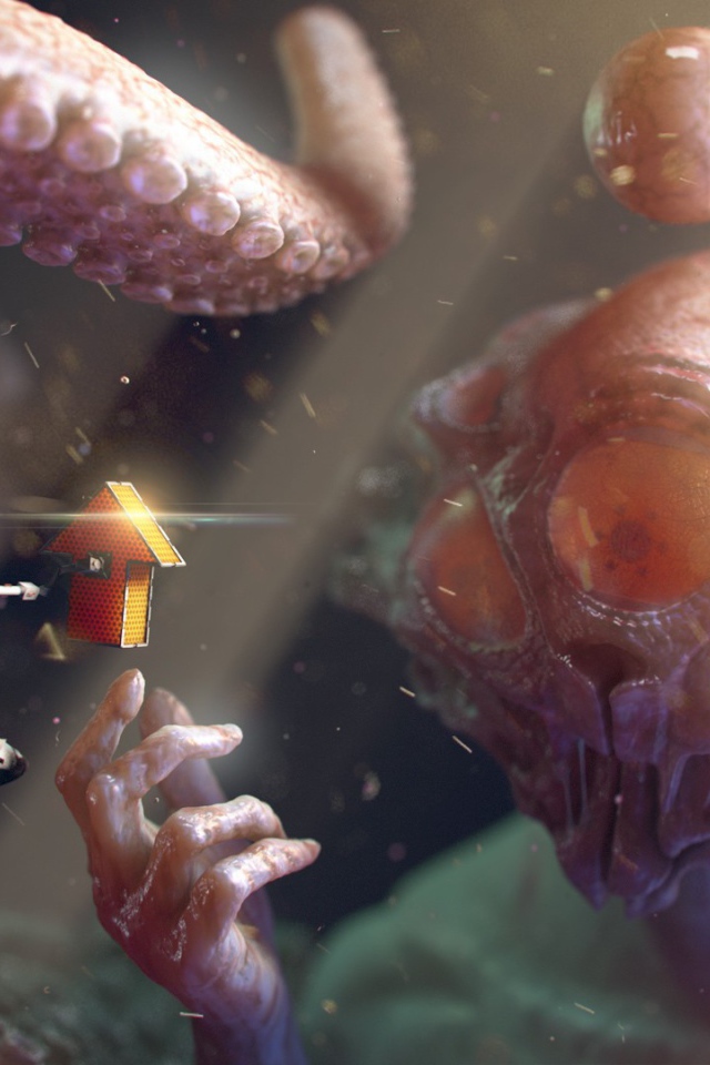 Очень большой инопланетянин