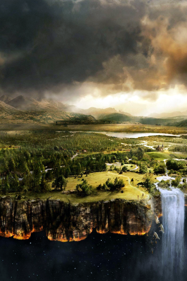 Водопады на краю земли