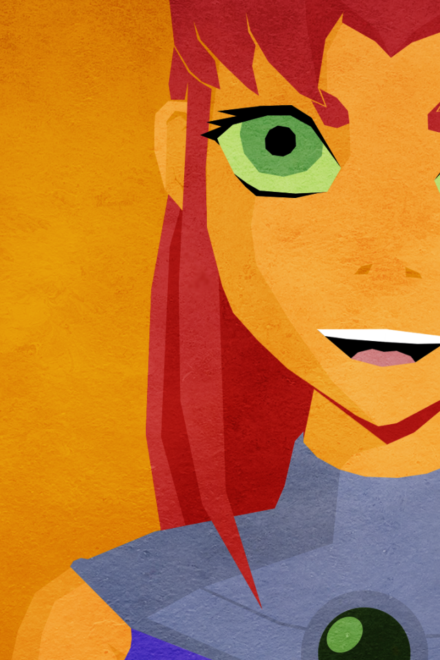 Девушка из комикса Юные Титаны