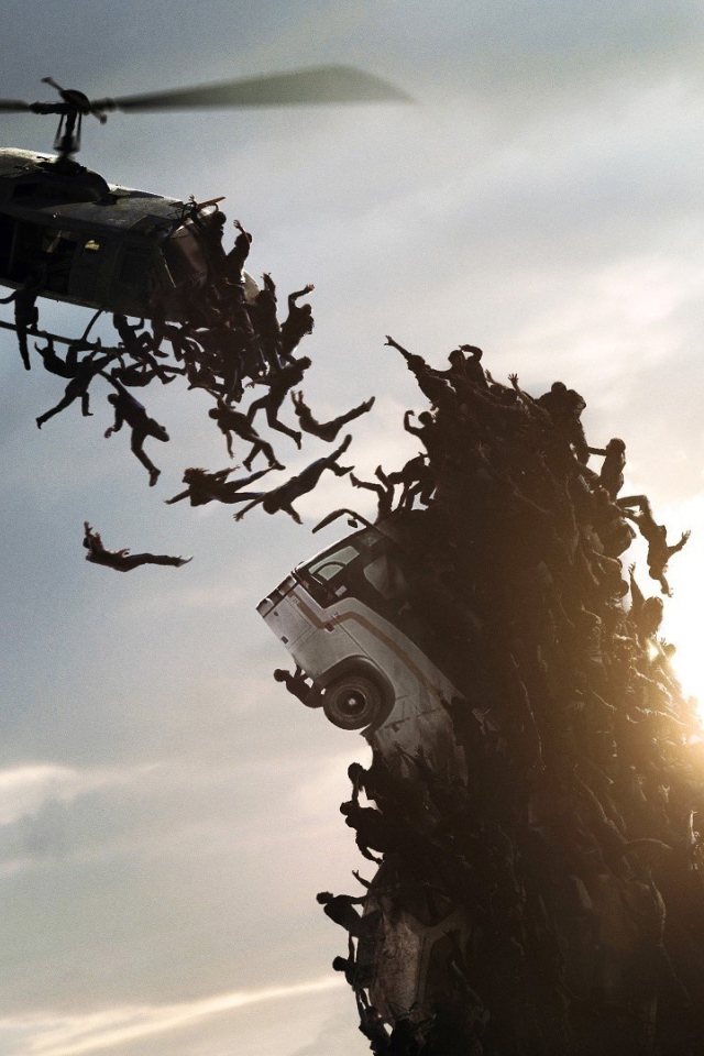 Зомби напали на вертолет