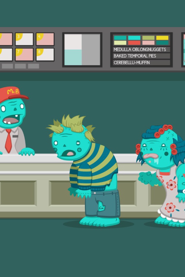 Зомби любят фаст-фуд