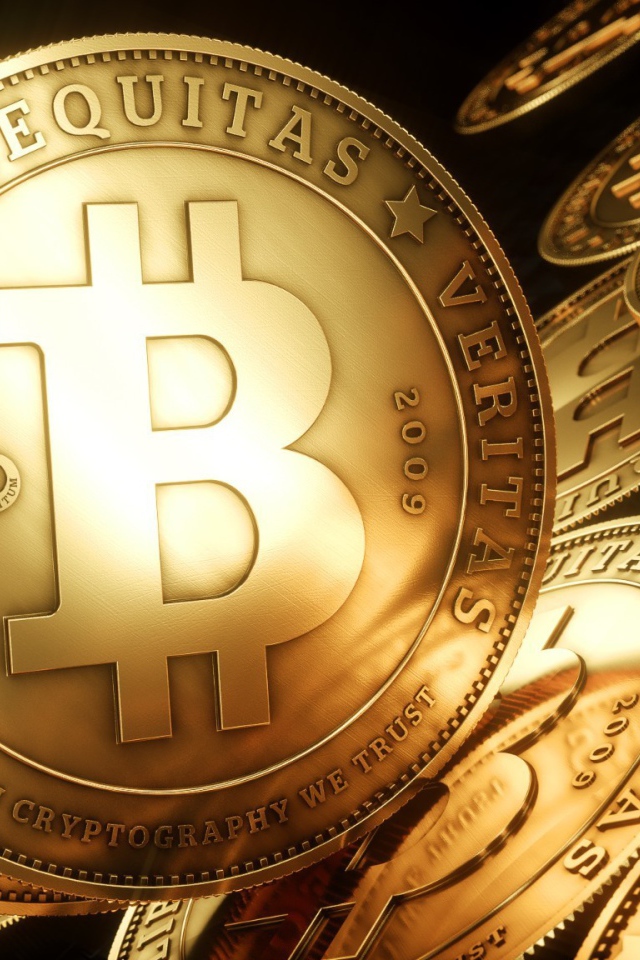 Деньги монеты биткоин