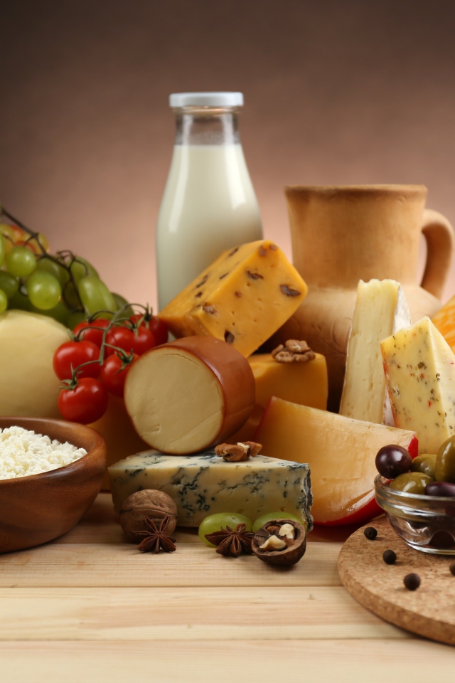 Разнообразие молочных сыров