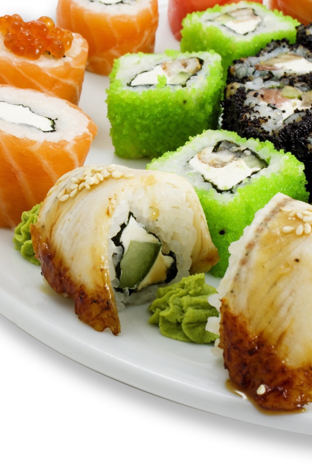 Красивые суши роллы