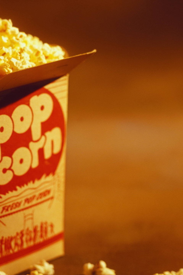 Коробка с попкорном