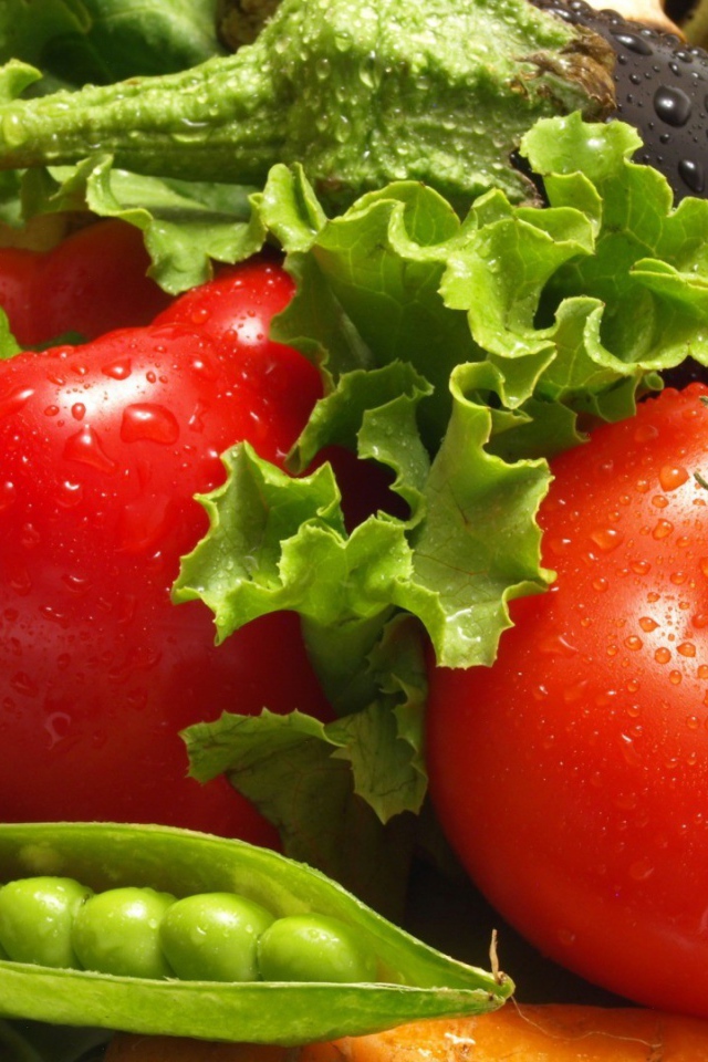 Овощи для весеннего салата