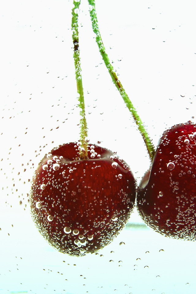 Вишни в пузырьках