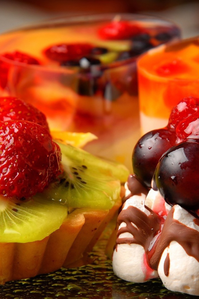 Тарталетки со сладкой начинкой