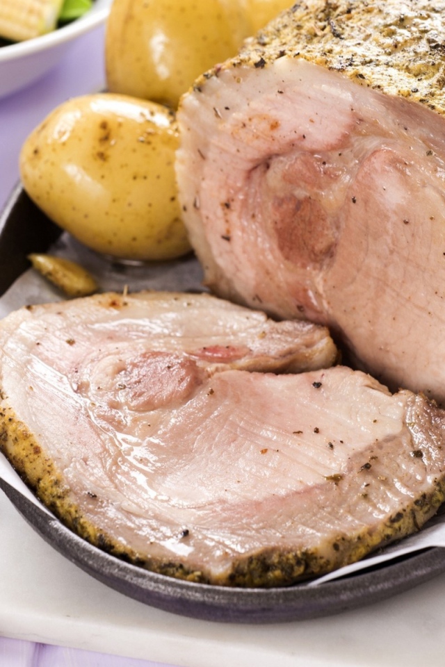 Запеченное с пряностями мясо