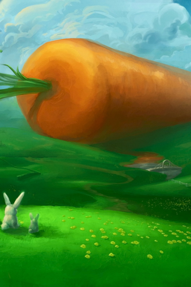 Гигантская морковь