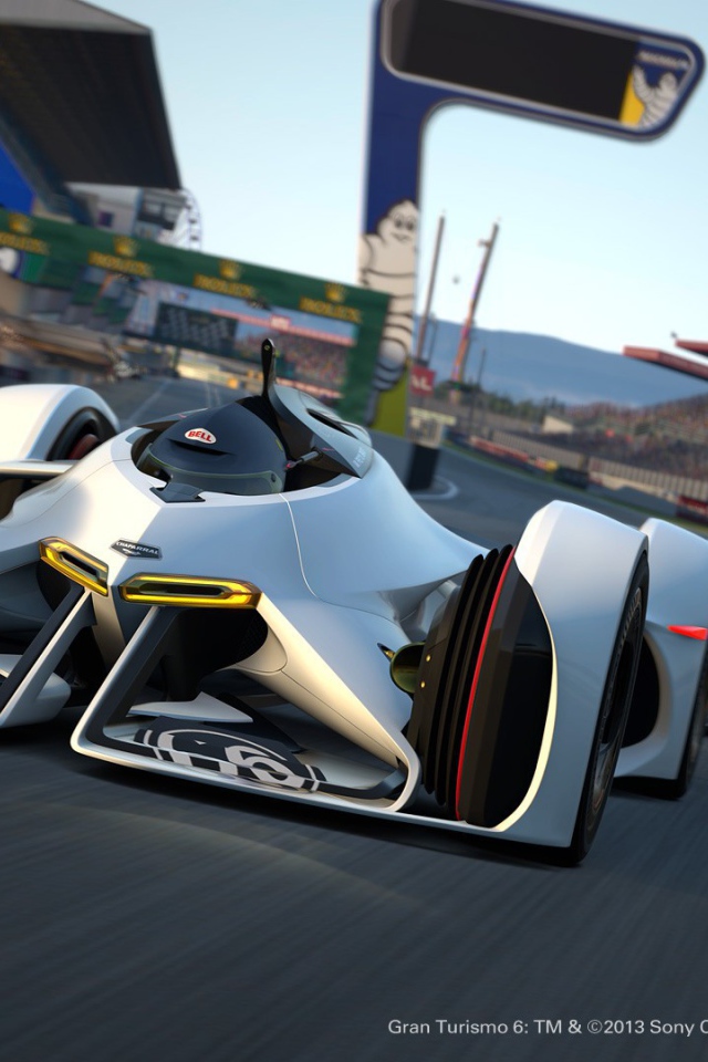 Гоночный болид в игре Gran Turismo 6