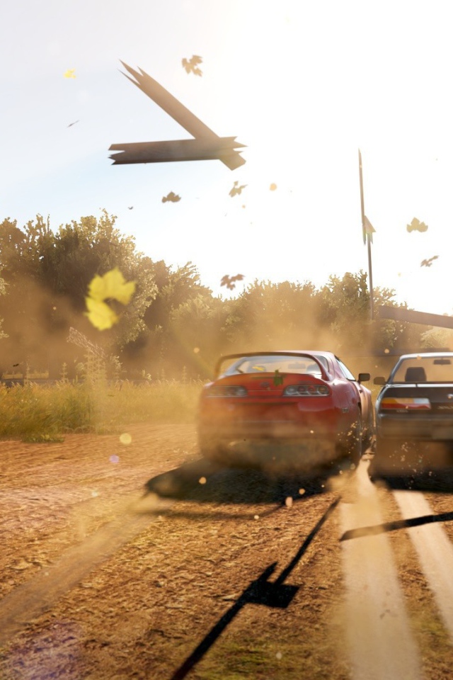 Авария в игре Forza Horizon