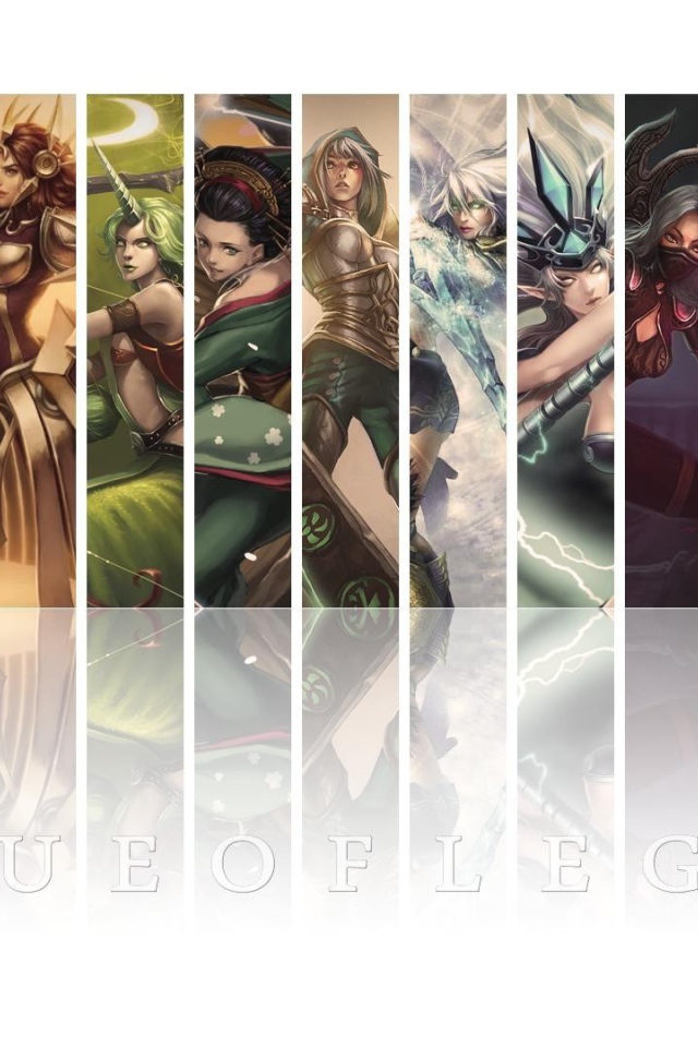 Все персонажи игры Лига легенд