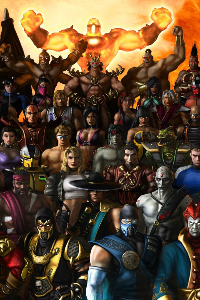 Все персонажи игры Mortal Kombat