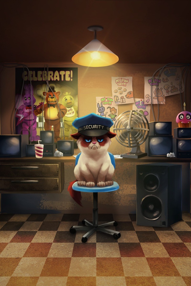 Животные из игры Five Nights at Freddy's