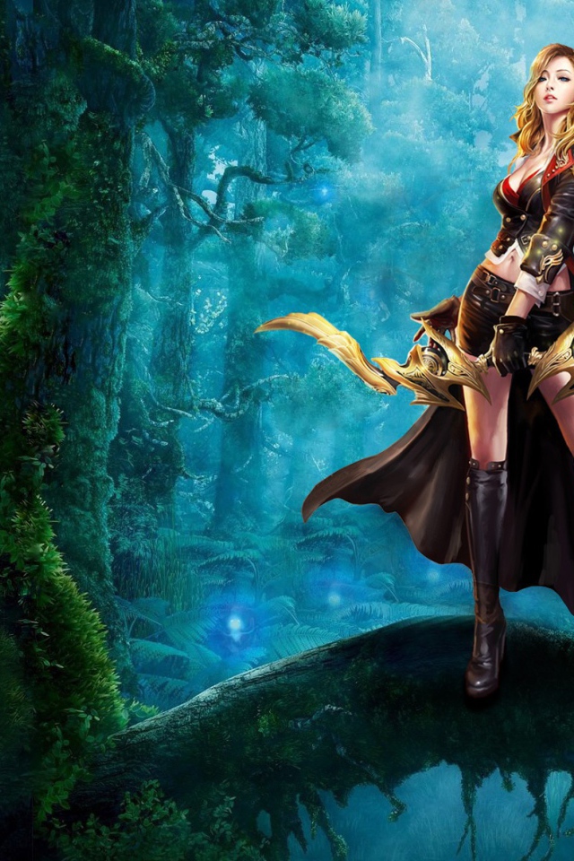 Лучница из игры Cabal 2