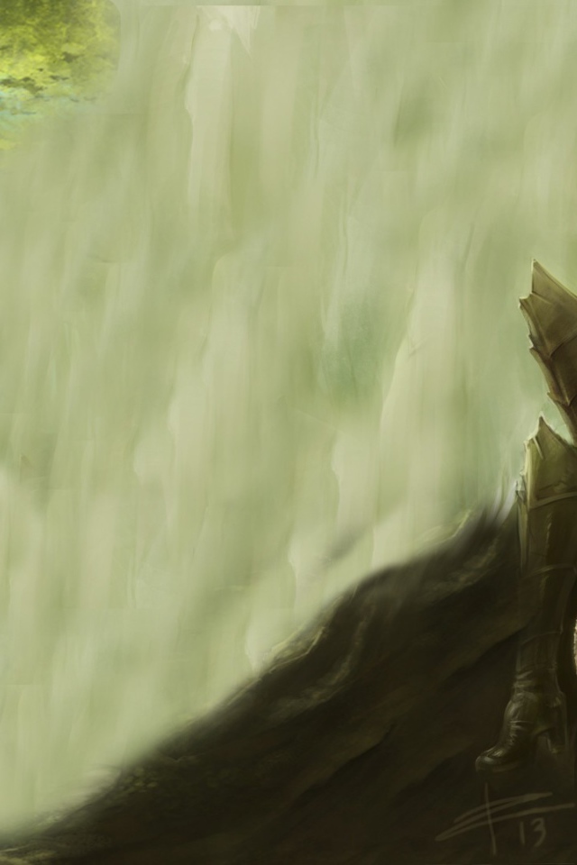 Артемис на лесном звере, игра Smite