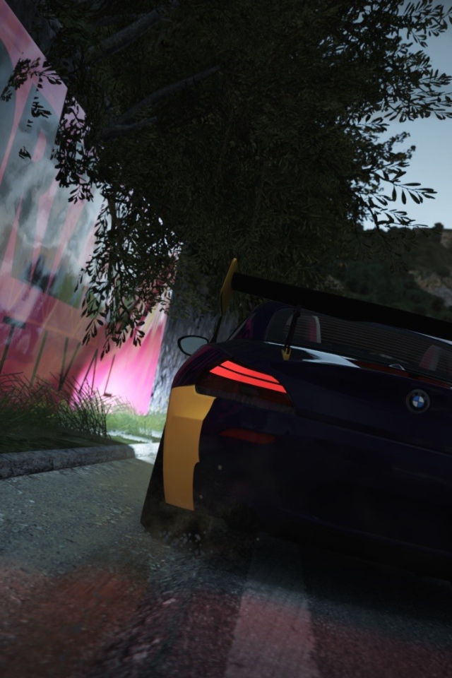 Гоночный БМВ в игре Forza Horizon 2