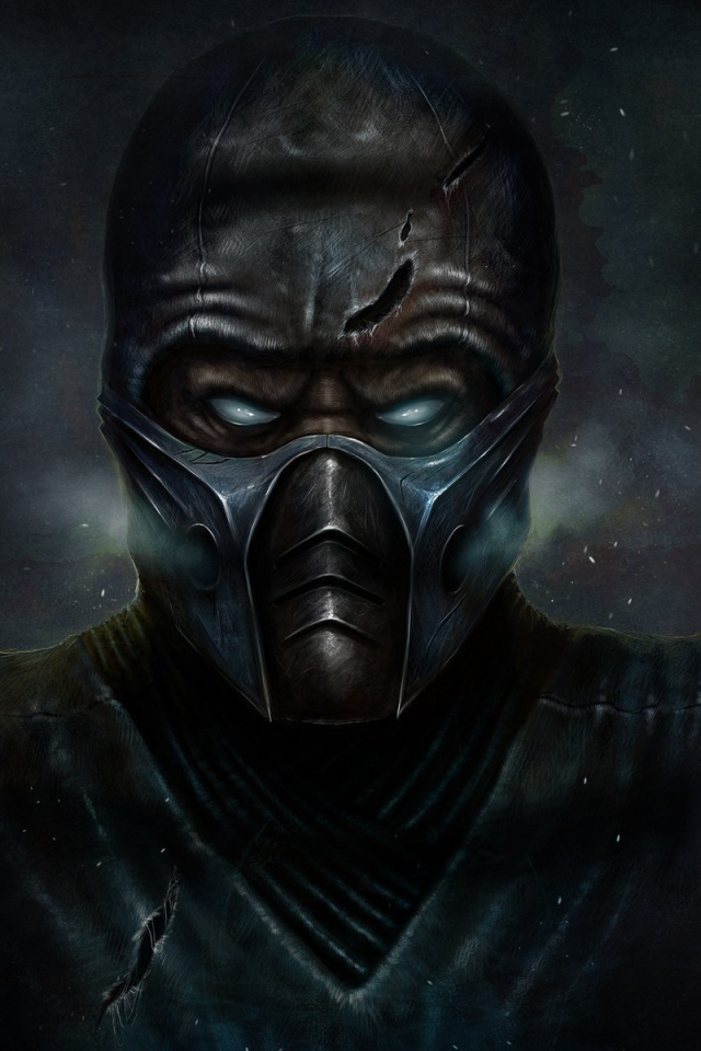 Потрепанный герой игры Mortal Kombat