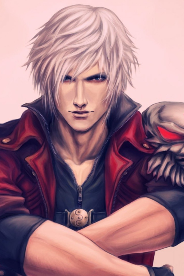 Белокурый Данте в игре Devil May Cry